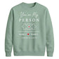 Cute Puzzle personalise For him For her gift Sweatshirt