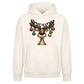 Cute Reindeer Antler Baubles Christmas Oversized Hoodie