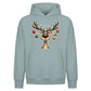 Cute Reindeer Antler Baubles Christmas Oversized Hoodie