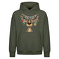 Cute Reindeer Antler Baubles Christmas Oversized Hoodie