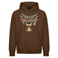 Cute Reindeer Antler Baubles Christmas Oversized Hoodie