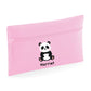 Panda Kids Pencil Case with Custom Name