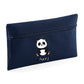 Panda Kids Pencil Case with Custom Name