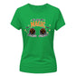 Cute skeleton magic quote graphic Halloween ladies t-shirt