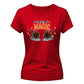 Cute skeleton magic quote graphic Halloween ladies t-shirt