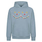 Cute Sleeping Reindeer Lights Christmas Oversized Hoodie