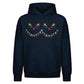Cute Sleeping Reindeer Lights Christmas Oversized Hoodie