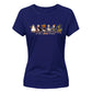 Cute spooky costume geese graphic Halloween ladies t-shirt