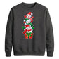 Cute stacked snowmen gift box Christmas Unisex Sweatshirt