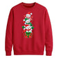 Cute stacked snowmen gift box Christmas Unisex Sweatshirt