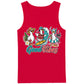 Cute Surfing Ducks Good Vibes Summer Graphic Men Tank Top