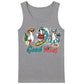 Cute Surfing Ducks Good Vibes Summer Graphic Men Tank Top