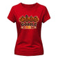 Cute turkey gobble crew graphic Thanksgiving Ladies T-Shirt