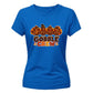 Cute turkey gobble crew graphic Thanksgiving Ladies T-Shirt