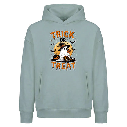 Cute witch hat ghost lollipop Halloween Oversized Hoodie