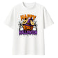 Cute witch pumpkin ghost graphic Halloween Oversized t-shirt