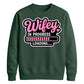 Witty Loading Bar Slogan Engagement Bride Unisex Sweatshirt