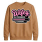 Witty Loading Bar Slogan Engagement Bride Unisex Sweatshirt