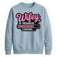 Witty Loading Bar Slogan Engagement Bride Unisex Sweatshirt
