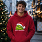 Cynical antisocial quote holiday Christmas Unisex Hoodie