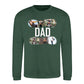 Dad Four Photo Collage Keepsake Father's Day Sweatshirt