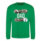 Dad Four Photo Collage Keepsake Father's Day Sweatshirt