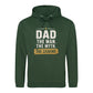 Dad Man The Myth The Legend Printed Father's Day Hoodie