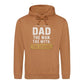 Dad Man The Myth The Legend Printed Father's Day Hoodie