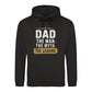 Dad Man The Myth The Legend Printed Father's Day Hoodie
