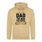 Dad Man The Myth The Legend Printed Father's Day Hoodie