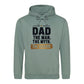 Dad Man The Myth The Legend Printed Father's Day Hoodie