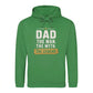 Dad Man The Myth The Legend Printed Father's Day Hoodie