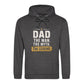 Dad Man The Myth The Legend Printed Father's Day Hoodie
