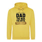 Dad Man The Myth The Legend Printed Father's Day Hoodie