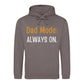 Dad Mode Always On Witty Bold Style Father's Day Hoodie