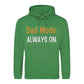 Dad Mode Always On Witty Bold Style Father's Day Hoodie