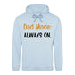 Dad Mode Always On Witty Bold Style Father's Day Hoodie