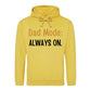 Dad Mode Always On Witty Bold Style Father's Day Hoodie