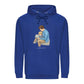 Custom Names Dad & Son Fathers Day Printed Hoodie