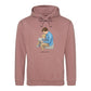 Custom Names Dad & Son Fathers Day Printed Hoodie