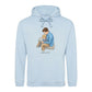 Custom Names Dad & Son Fathers Day Printed Hoodie