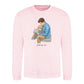 Custom Names Dad & Son Fathers Day Printed Unisex sweatshirt