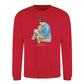 Custom Names Dad & Son Fathers Day Printed Unisex sweatshirt