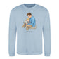 Custom Names Dad & Son Fathers Day Printed Unisex sweatshirt