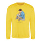 Custom Names Dad & Son Fathers Day Printed Unisex sweatshirt