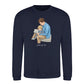 Custom Names Dad & Son Fathers Day Printed Unisex sweatshirt