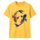 Koi Fish Yin Yang Retro Unisex T-Shirt