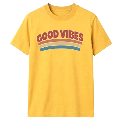Good Vibes Retro Unisex T-Shirt