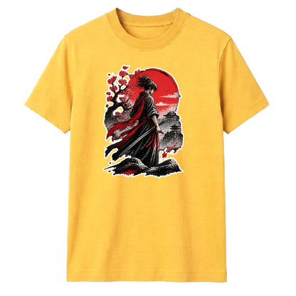 Japanese Samurai Graphic Anime Unisex T Shirt