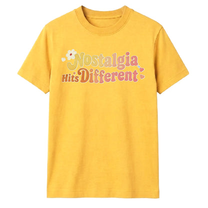 Nostalgia Hits Different Retro Unisex T Shirt
